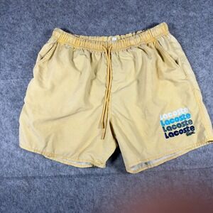Lacoste Men's Large Swim Shorts with Logo Croc Detail Board